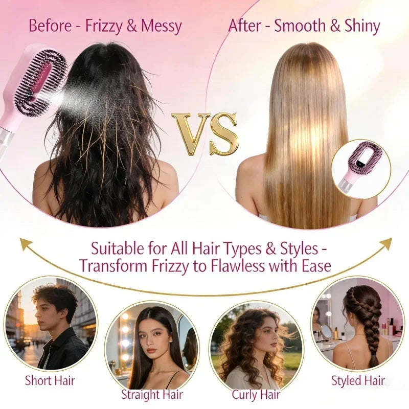 Hydrating Spray Hair Brush