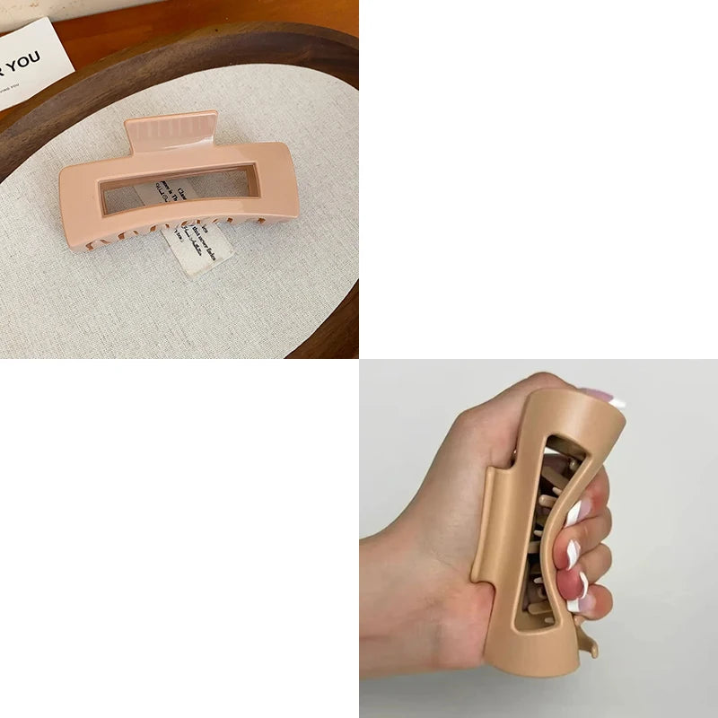 Silicone Flexible Hair Claw Clips