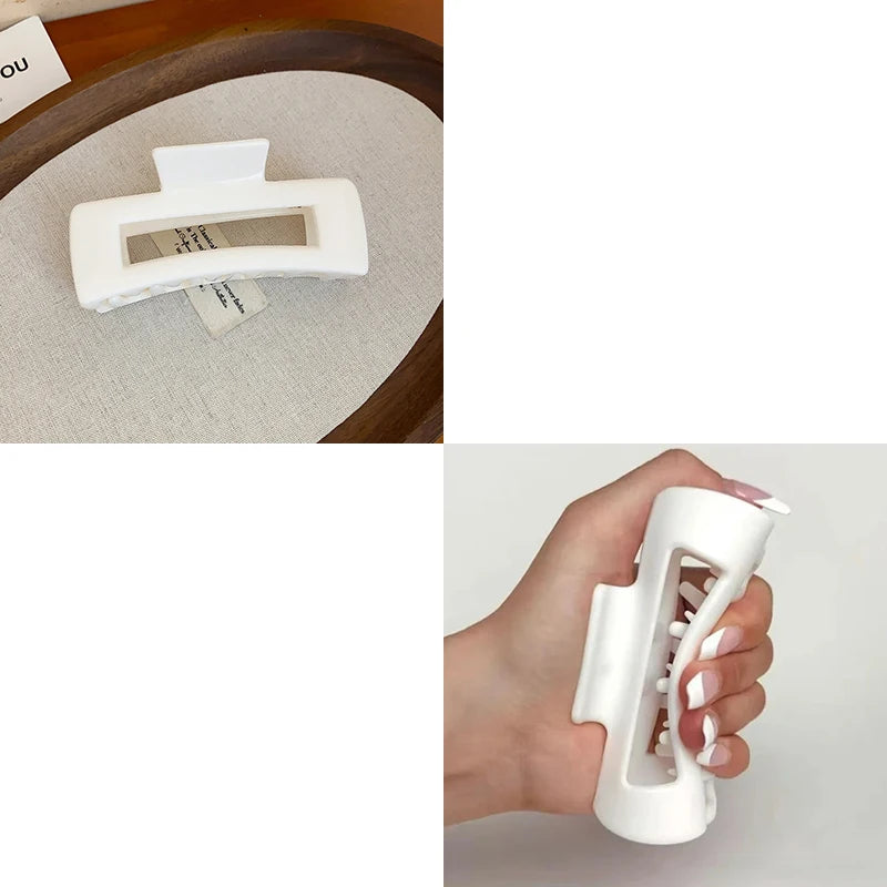Silicone Flexible Hair Claw Clips