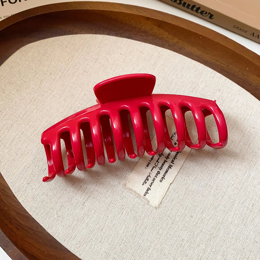 Silicone Flexible Hair Claw Clips