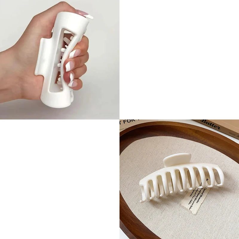 Silicone Flexible Hair Claw Clips