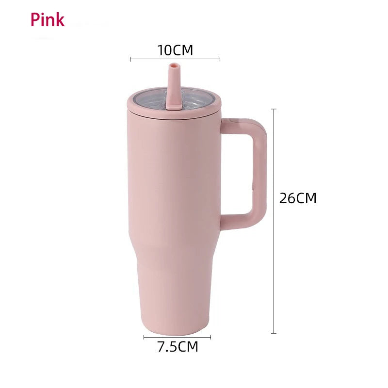 Aesthetic Pastel Tumbler — 40oz