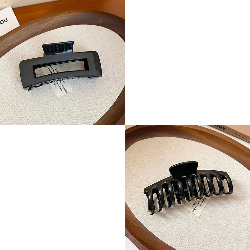 Silicone Flexible Hair Claw Clips
