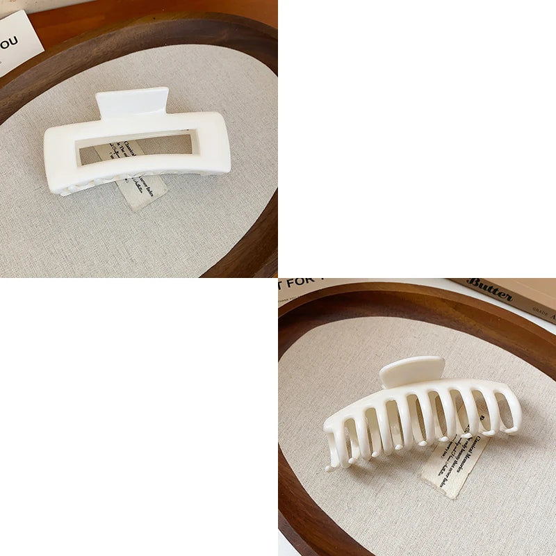 Silicone Flexible Hair Claw Clips