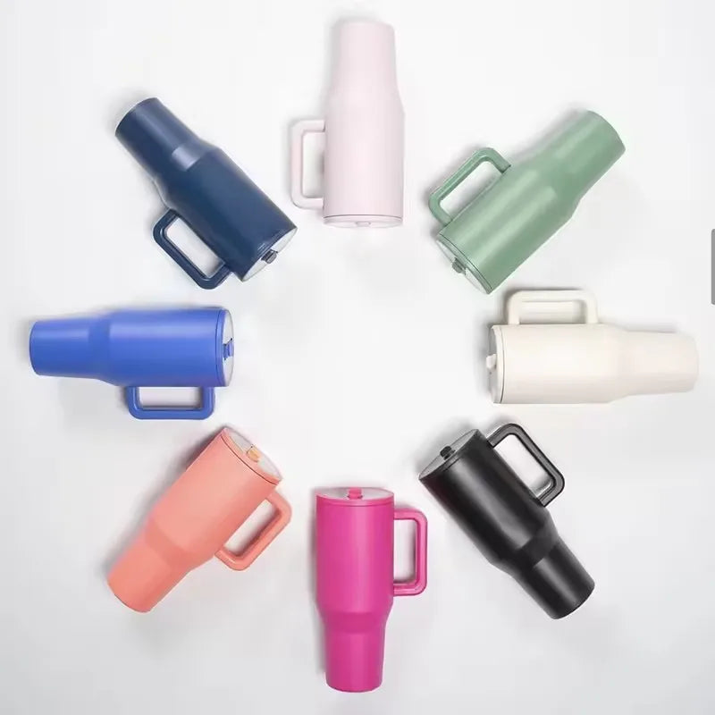 Aesthetic Pastel Tumbler — 40oz
