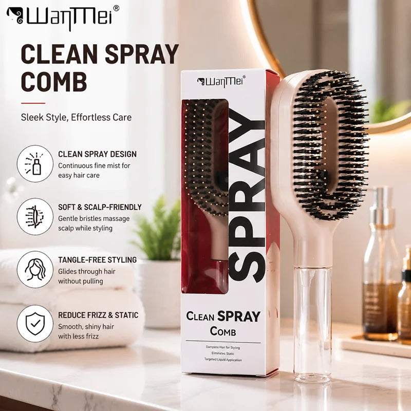 Hydrating Spray Hair Brush